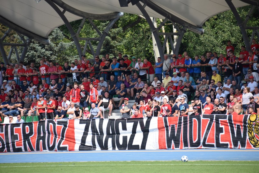 Warta Sieradz - Widzew 2:9. Dziewięć goli Widzewa Łódź w Sieradzu ZDJĘCIA