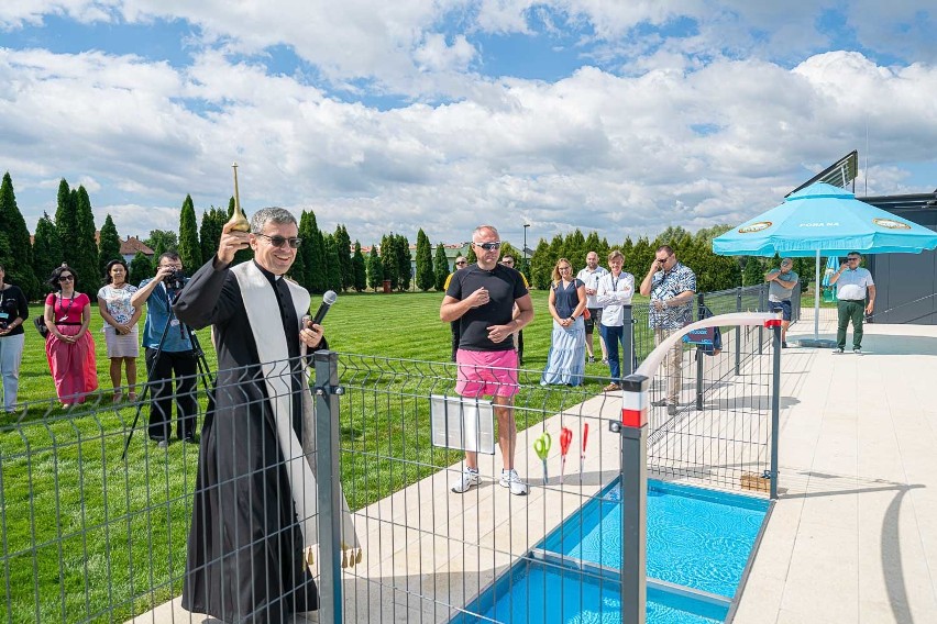 Otwarcie basenu w Nowym Sączu.