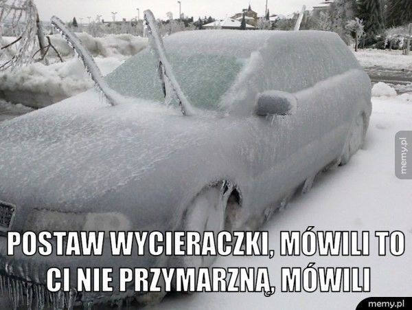 Zima postanowiła zatrzymać się u nas na nieco dłużej....