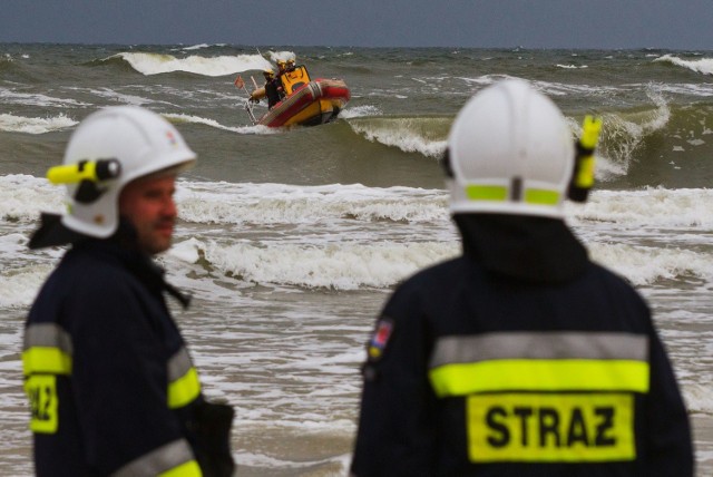 Akcję poszukiwawczą przez kilka godzin prowadziła Brzegowa Stacja Ratownictwa wraz ze strażakami z Ustronia Morskiego