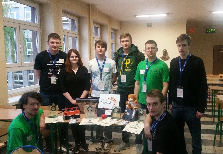 Białostoccy studenci z sukcesami na Robotic Tournament 2016.