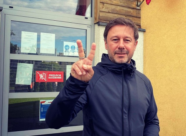 Andrzej Piaseczny, który zawsze głosuje w Kielcach lub Strawczynie tym razem zagłosował w Nowym Targu.