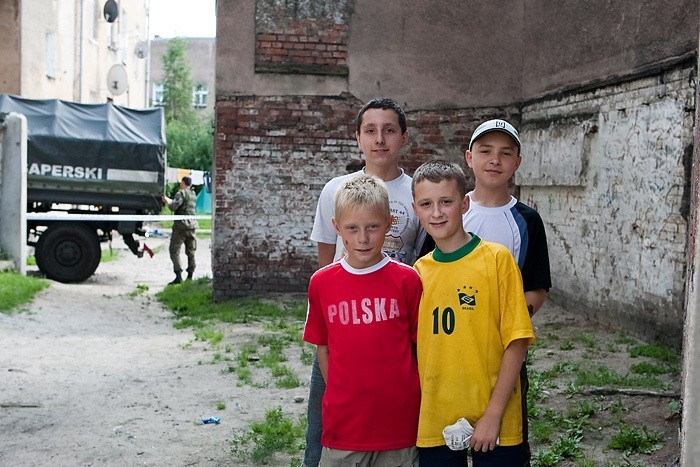 Dzieci znalazly granat w Slupsku...