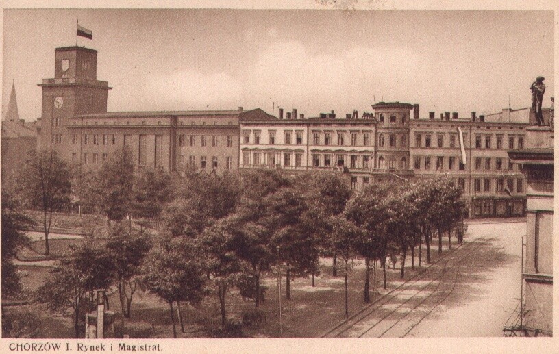 Tak kiedyś prezentował się chorzowski rynek