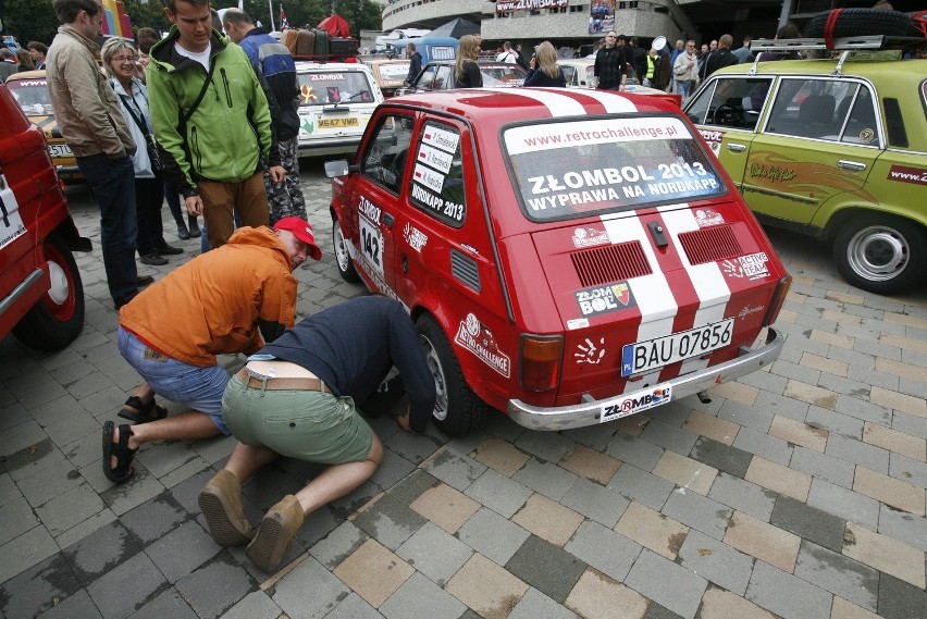 Złombol 2013 Nordkapp