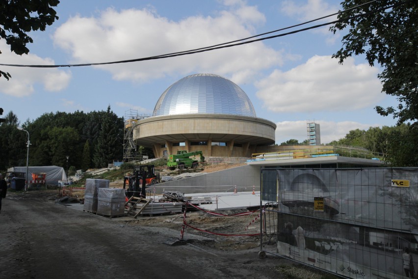 Trwa rozbudowa i modernizacja Planetarium Śląskiego. Sporo...