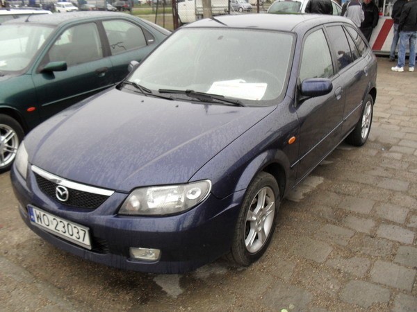 Mazda 323, 2003 r., 2,0 D, ABS, 4x airbag, klimatyzacja,...