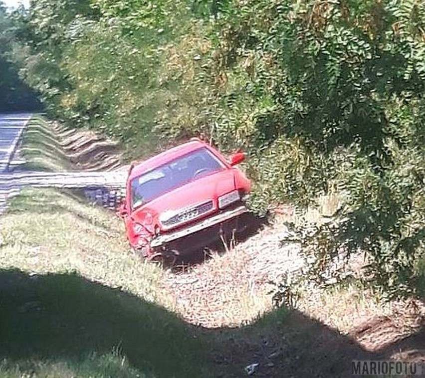 Audi zderzyło się z seicento na drodze wojewódzkiej 463 w Krasiejowie 