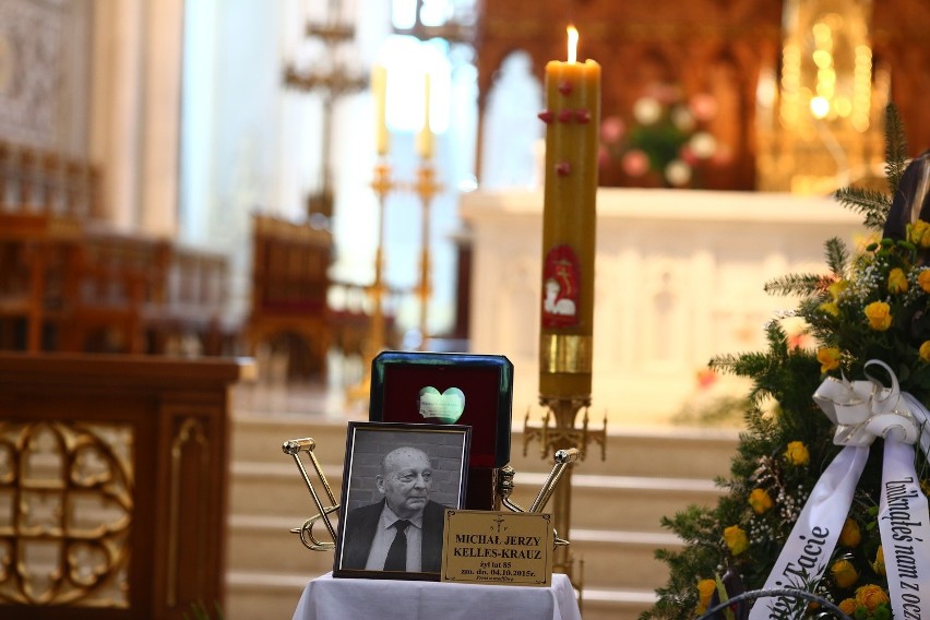 Pogrzeb prof. Michała Kelles-Krauza w Radomiu.