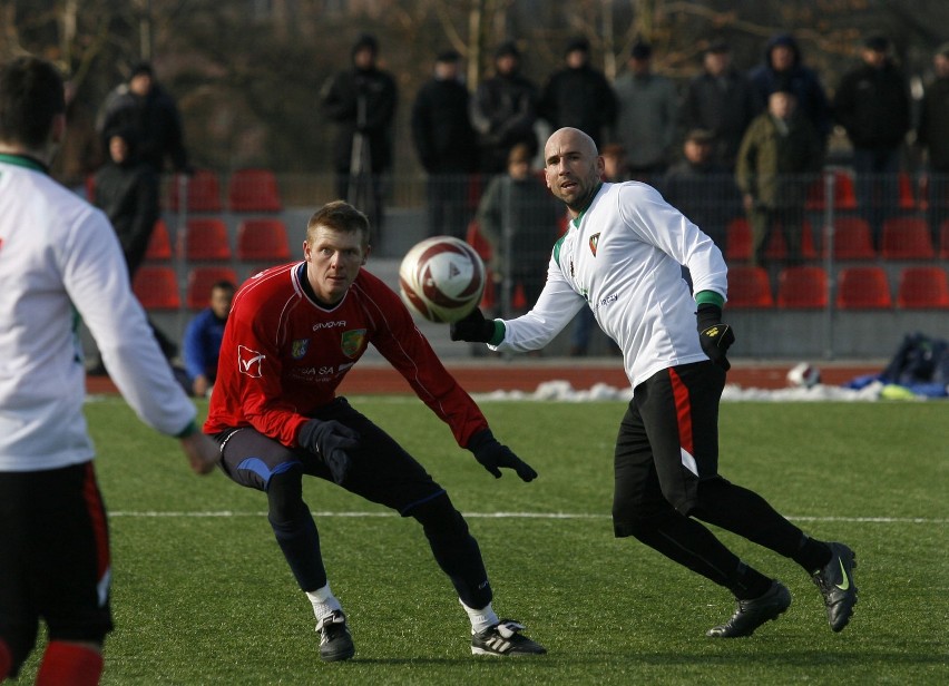 Piłka nożna: Miedź Legnica - Zagłębie Sosnowiec 2:1 (ZDJĘCIA)