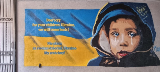 Wybrany został drugi projekt, który mam nadzieję stanie się symbolem otuchy dla małych ukraińskich dzieciaków i ich matek - mówi Jarosław Czyż.
