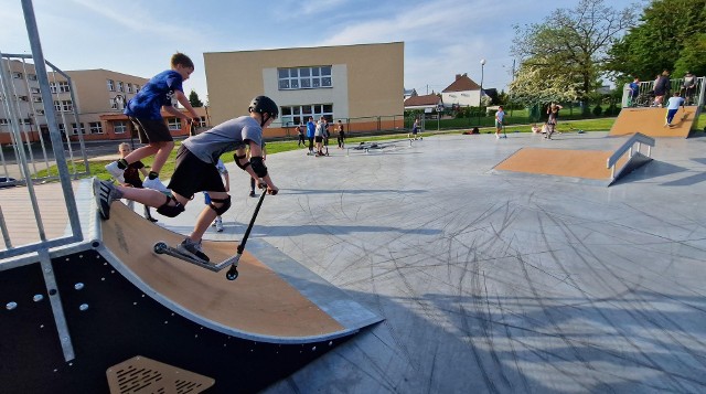 Tak prezentuje się nowy skatepark w Strzelcach Opolskich.