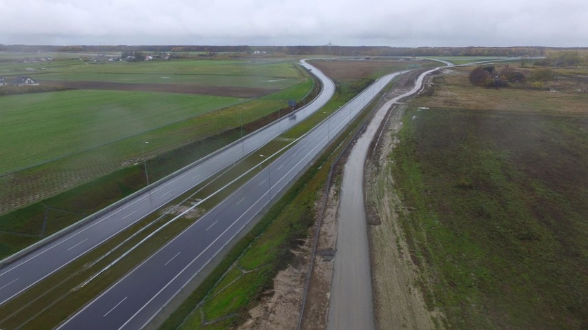 Jak wygląda obwodnica Koszalina i Sianowa z lotu ptaka?...