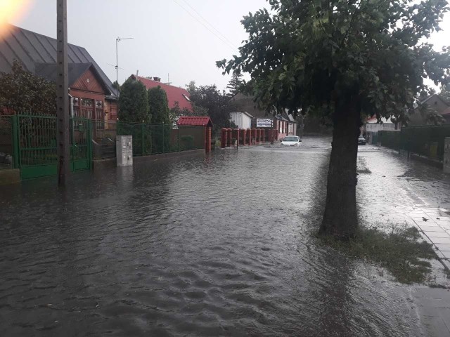 Potężna burza nad regionem radomskim. 