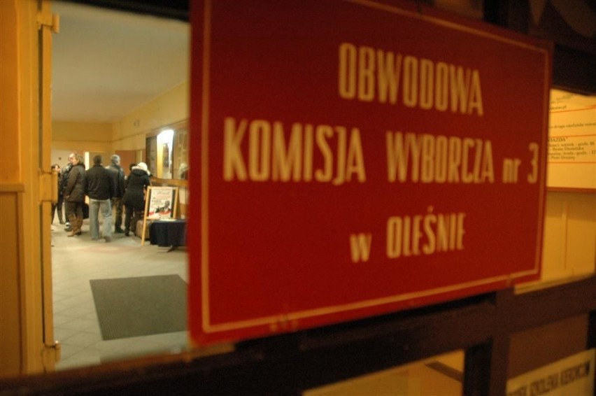 Olesno - wybory samorządowe 2010