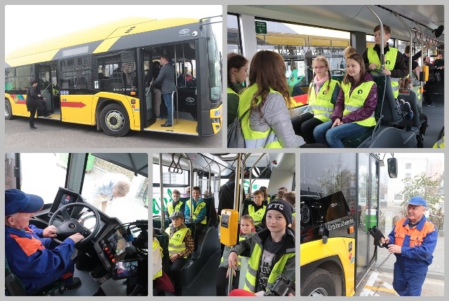 Pierwsi pasażerowie już się przejechaliMiejskie Przedsiębiorstwo Komunikacyjne we Włocławku. Uczniowie kl. 5a Szkoły Podstawowej nr 23 testowali najnowszy pojazd elektryczny, który będzie woził mieszkańców miasta. Właśnie w tej klasie urzędnicy ratusza gościli w trakcie Europejskiego Tygodnia Zrównoważonego Transportu z  warsztatami „Zespołu Młodych Planistów”, podczas których wywiązała się dyskusja na temat elektrycznych autobusów. Uczniowie wraz z wiceprezydentem Krzysztofem Kukuckim mieli we wtorek okazję zwiedzić zajezdnię MPK i przejechać się nowym autobusem elektrycznym miejskiego przewoźnika.