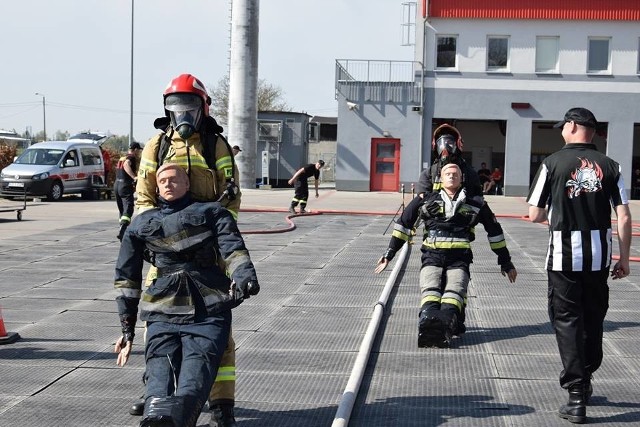 Prawie setka strażaków zmagała się w startach indywidualnych i drużynowych podczas VII Mistrzostw Województwa Kujawsko-Pomorskiego „Najtwardszy Strażak”, które odbyły się 26 kwietnia w Wąbrzeźnie