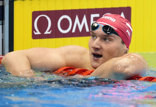 Kamil Sieradzki pływał tydzień temu w pływackim mistrzostwach świata w japońskiej Fukuoce