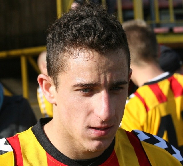 Jakub Bąk grał w meczu z Turcją do 71 minuty. 