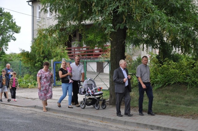 Mieszkańcy sołectwa Osieczek dziękowali za plony w minioną sobotę