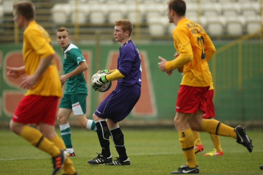 Piłka nożna: Śląsk II - Ślęza Wrocław 0:1 (ZDJĘCIA)