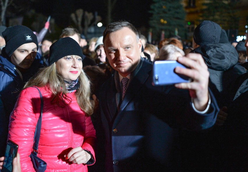 Prezydent RP Andrzej Duda przebywał w poniedziałek z wizytą...