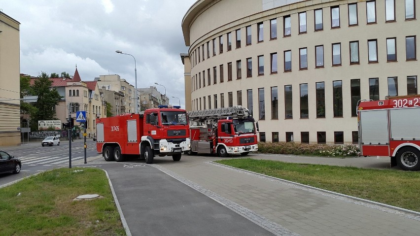 Alarm w Sądzie Apelacyjnym w Łodzi [ZDJĘCIA]