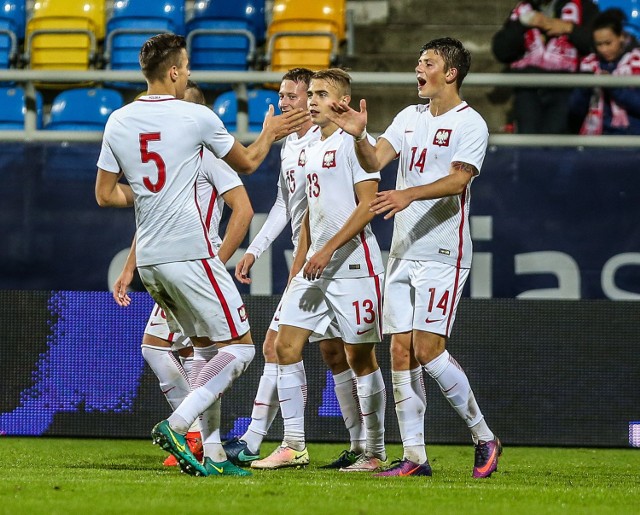 Dawid Kownacki (14) zdobył gola na wagę zwycięstwa z silnym zespołem Niemiec