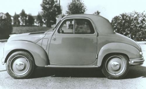 Fot. Fiat: Topolino II generacji (od 1949 r.) miał zmieniony...