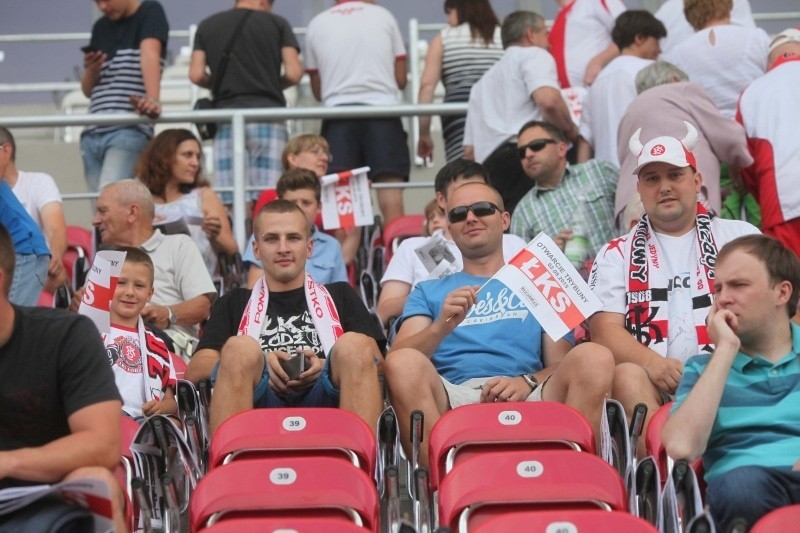 ŁKS-Pogoń Lwów 2:1. Przy al. Unii dawno nie było aż tylu kibiców