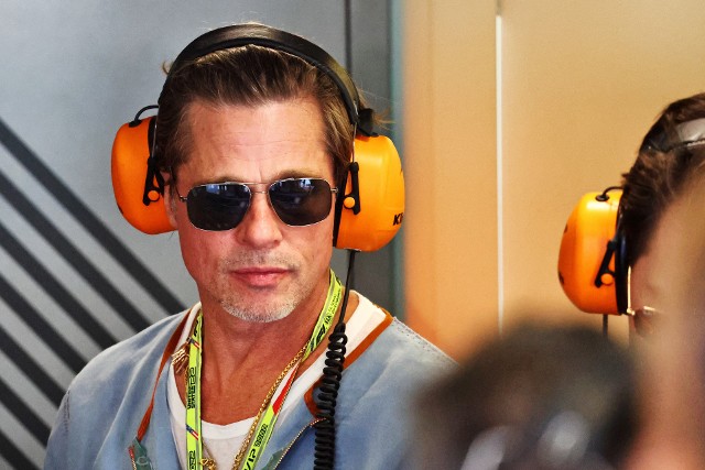 Brad Pitt oswajał się z atmosferą wyścigową podczas październikowych zmagań kierowców F1 w Austin w Teksasie