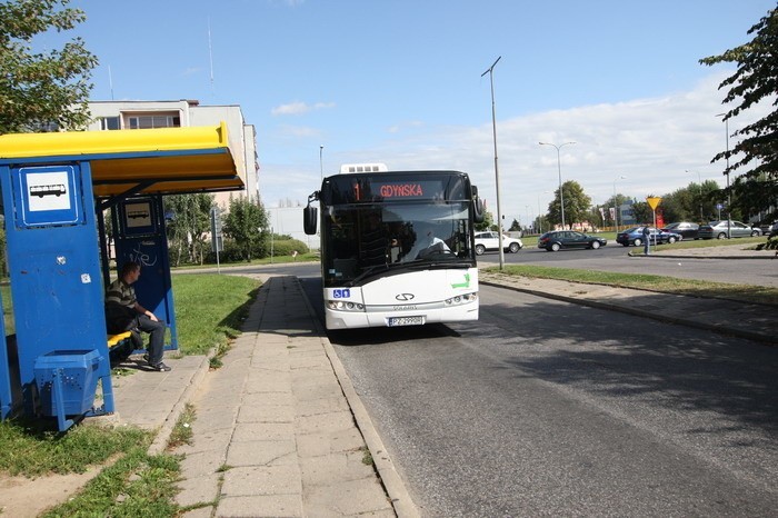 Hybrydowy autobus na testach w Slupsku