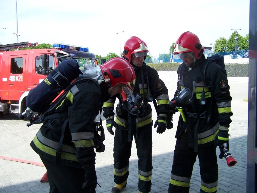 Ćwiczenia w Druteksie. Strażacy w akcji (zdjęcia)