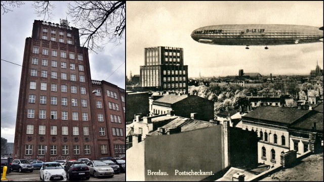 Gmach poczty czekowej wzniesiono w latach 1926-1929 według proj. Lothara Neumanna w miejscu starego cmentarza wojskowego.Tak wyglądał na przestrzeni lat! Przejdź do kolejnych slajdów, aby zobaczyć >>>>>