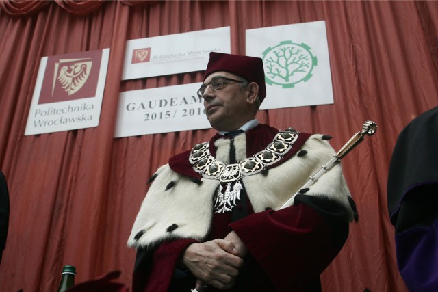 Urzędujący rektor Politechniki, prof. Tadeusz Więckowski