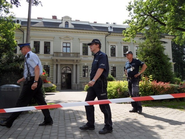 Alarm bombowy w sądzie w Żywcu