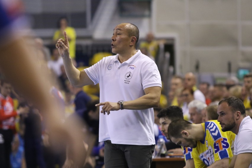 Zobacz reakcje trenerów podczas meczu PGE VIVE Kielce - Orlen Wisła Płock [FOTO, VIDEO]
