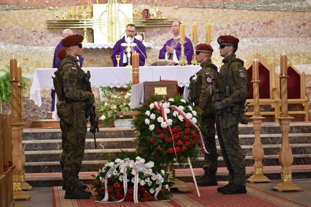 Uroczystości pogrzebowe śp. Jana Ficka