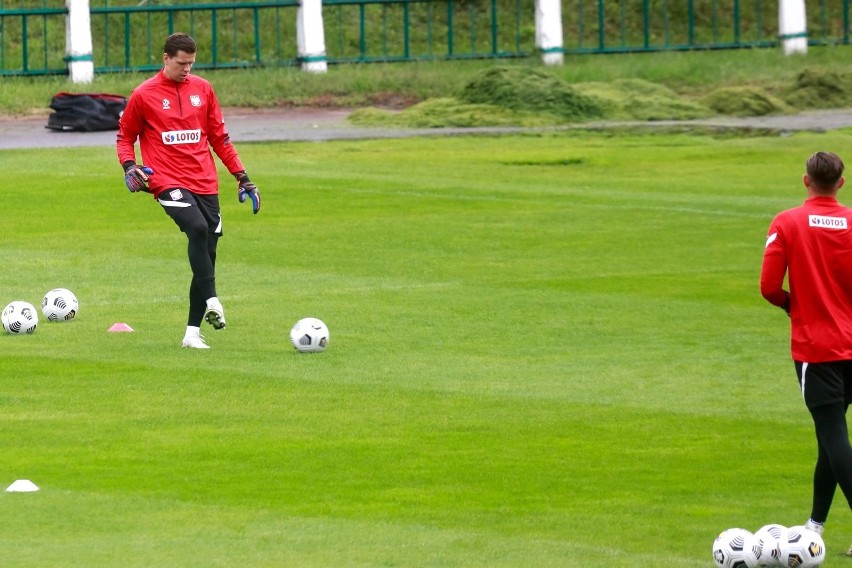 Trening reprezentacji Polski na stadionie Polonii Warszawa...