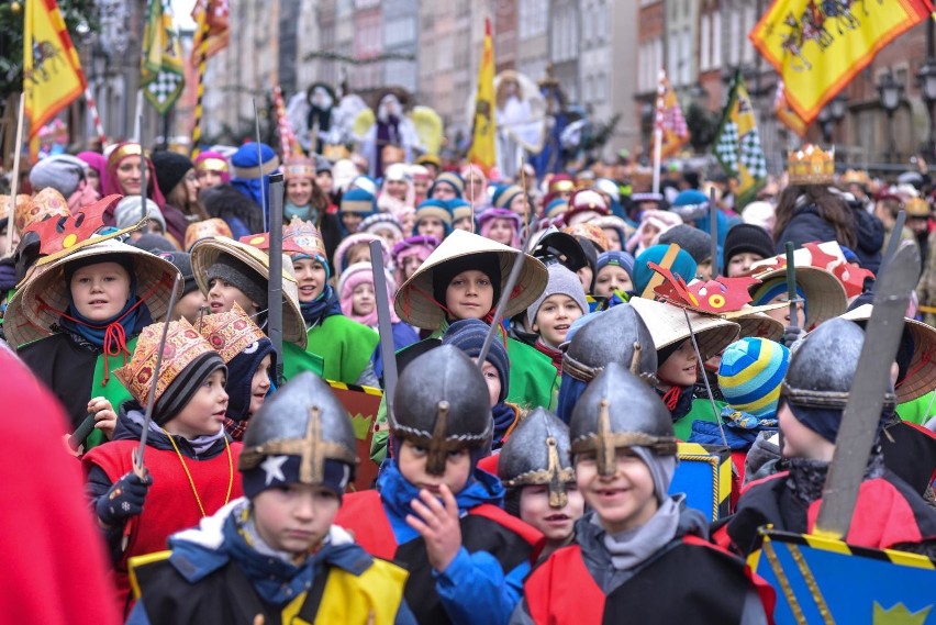 Orszak Trzech Króli 2018 w Gdańsku