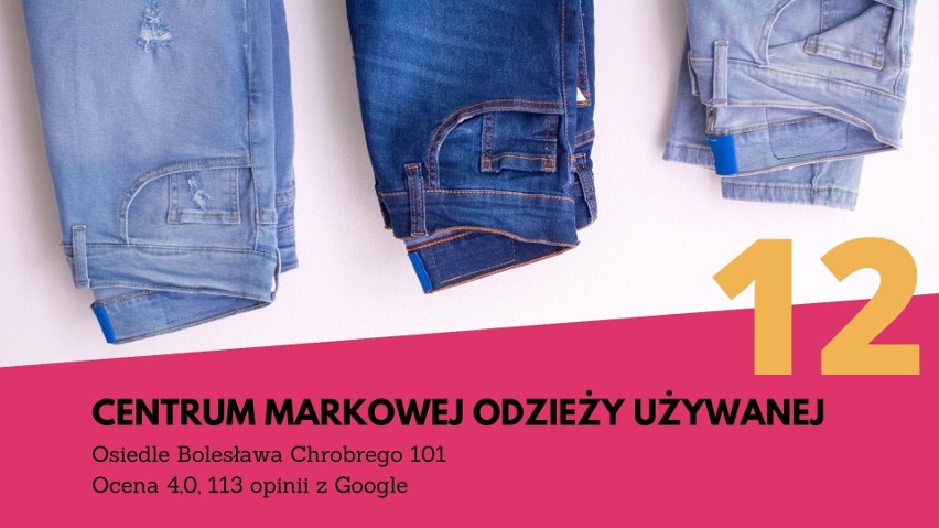 TOP 12 sklepów z odzieżą używaną w Poznaniu. Zobacz listę popularnych second handów w mieście