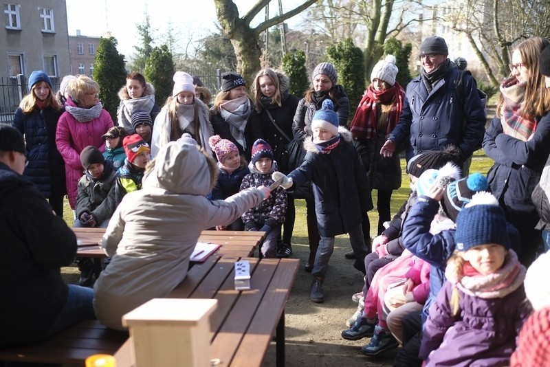 Już po raz drugi podczas ferii w Ogrodzie Zoobotanicznym...