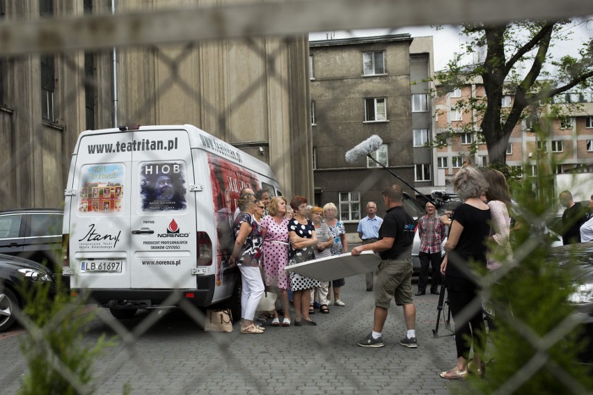 Niewidomi aktorzy kręcą film w Krakowie  