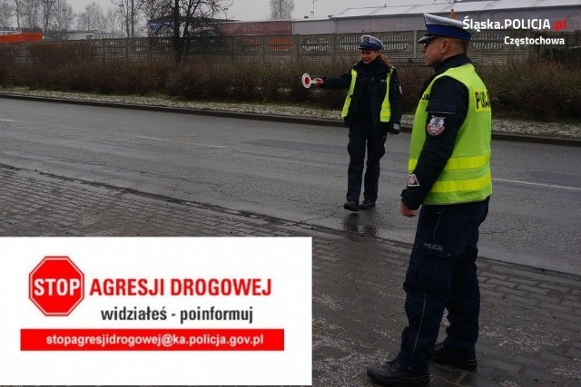 Agresywny kierowca bmw został zatrzymany. Przypadki agresji na drogach można zgłaszać na policję.