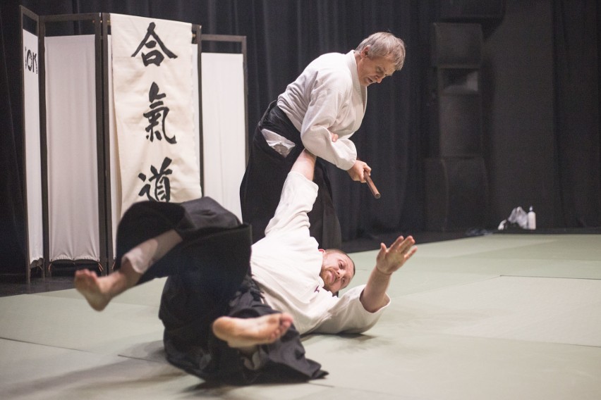 Aikido w słupskim Rondzie. Pokaz sztuki walki [zdjęcia]