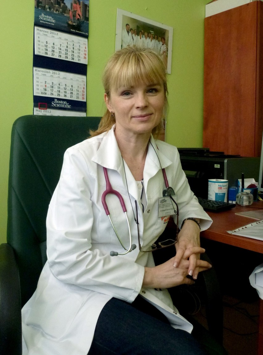 Dr Dorota Rogacka, laureatka Eskulapa 2012