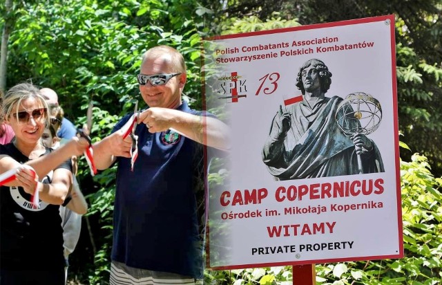 Nadanie imienia Mikołaja Kopernika ośrodkowi polonijnemu Stowarzyszenia Polskich Kombatantów nad Jeziorem Big Whiteshell