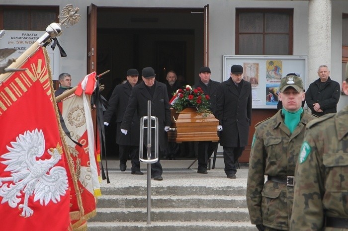 Pogrzeb pułkownika Mieczysława Zygmunta