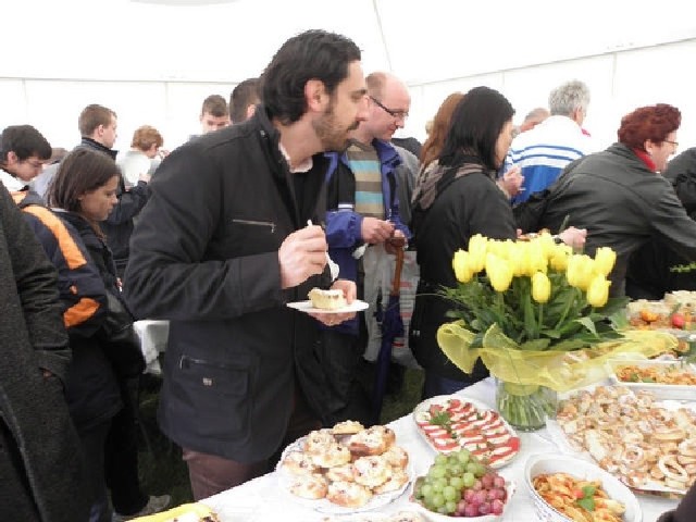 Podczas pobytu w Trzemesznie uczestnicy wymiany wzięli udział w festiwalu smaków