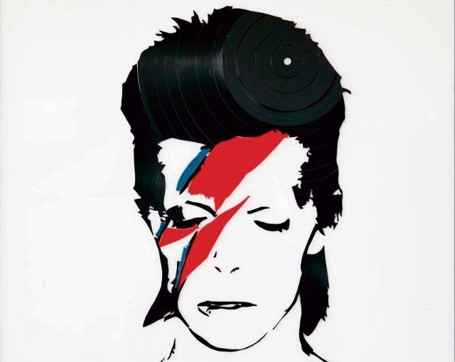 David Bowie to jeden z bohaterów wystawy Agi Krysiuk zatytułowanej „Portrety w starych winylach”